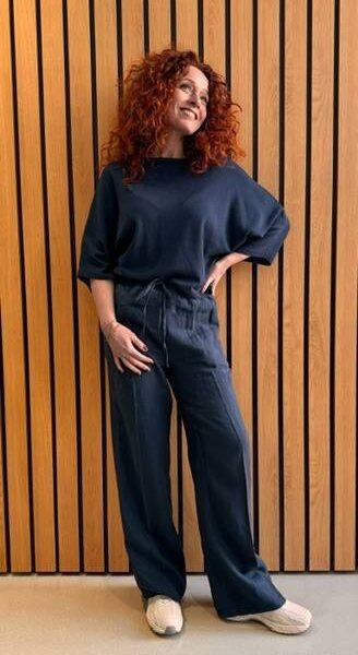 Trousers slate blue Noman’sland