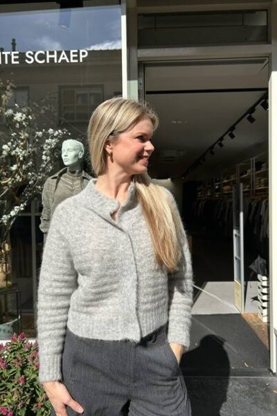 Cardigan silver melange Noman’sland