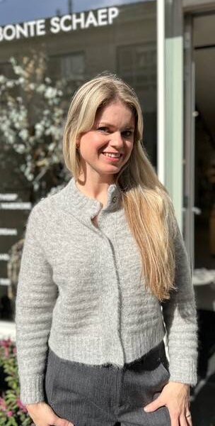 Cardigan silver melange Noman’sland