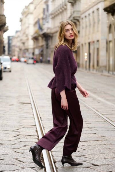 Trousers grape Noman’sland