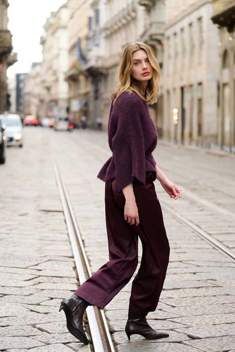 Trousers grape Noman'sland - Afbeelding 2