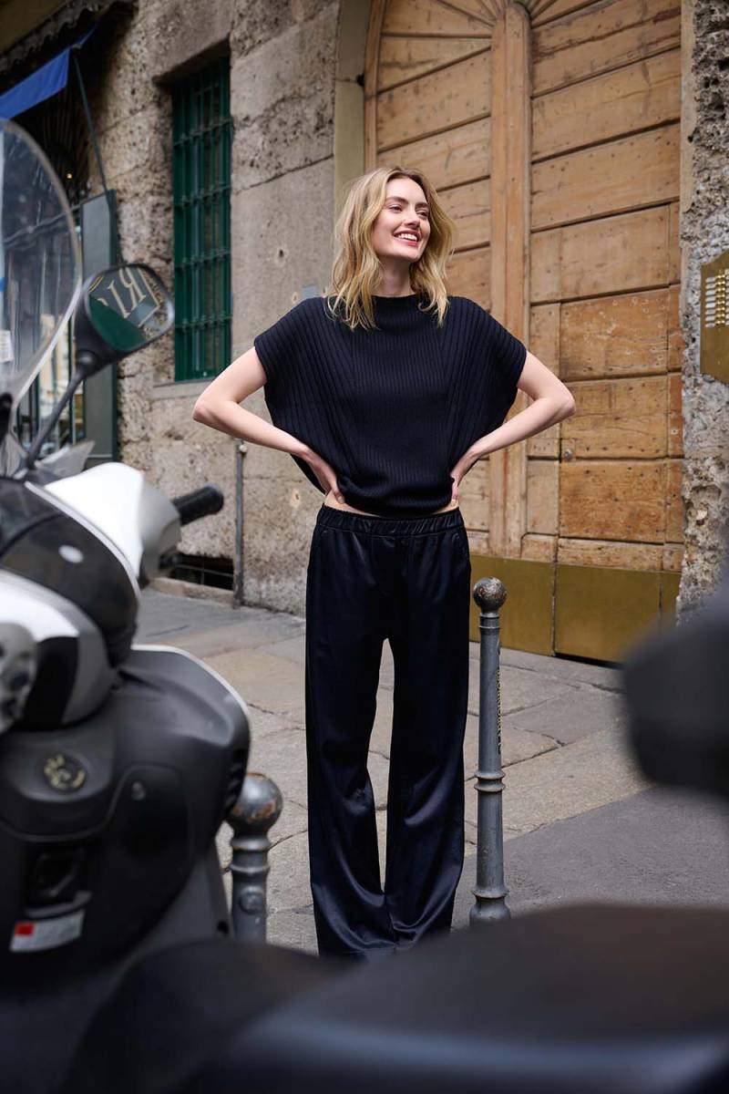 Trousers dark sapphire Noman'sland - Afbeelding 2
