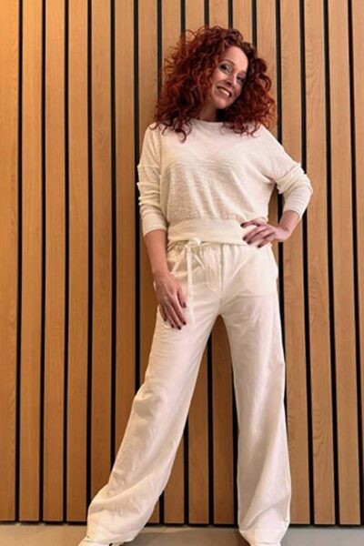Trousers ivory Noman’sland