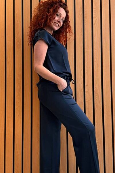 Trousers slate blue Noman’sland