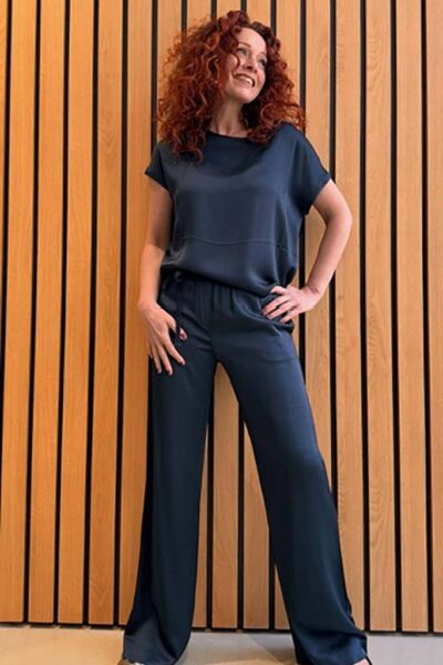 Trousers slate blue Noman’sland