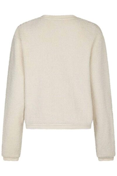 Limo fluffy knit cardigan creme Neo Noir