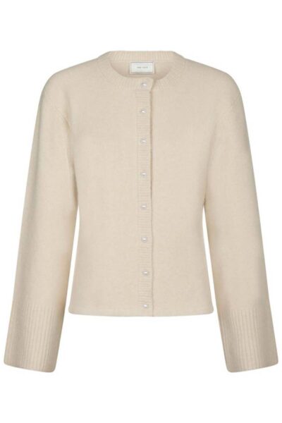 Mixie knit cardigan ivory Neo Noir