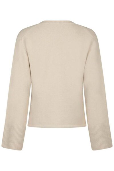 Mixie knit cardigan ivory Neo Noir
