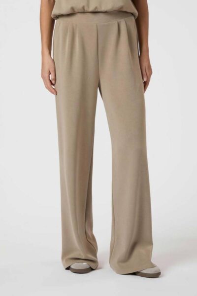 Isark soft pants taupe Neo Noir