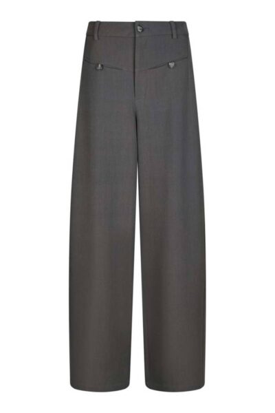 Massie structure pants dark grey mel. Neo Noir
