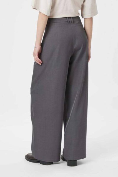 Massie structure pants dark grey mel. Neo Noir
