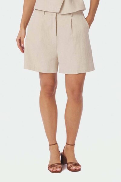 Sega ramie shorts natural Neo Noir