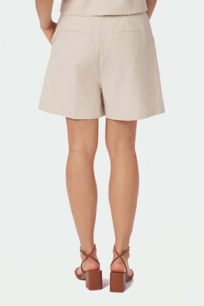 Sega ramie shorts natural Neo Noir