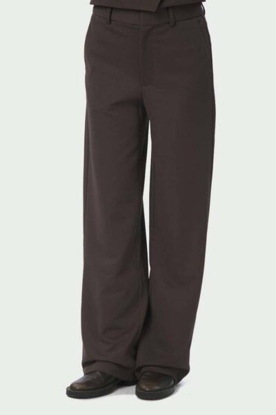 Nathalie pants dark brown Neo Noir