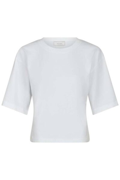 Asha Boxy tee white Neo Noir