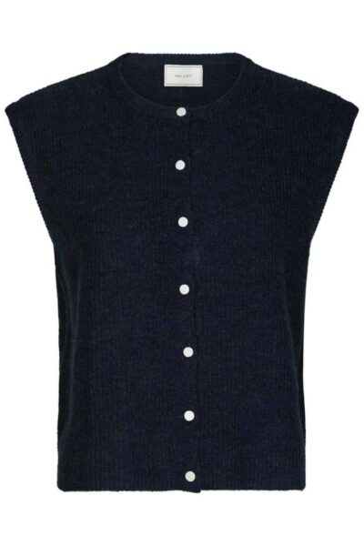 Everest knit vest navy Neo Noir