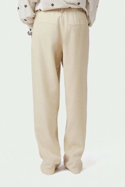 Emmett melange pants beige Neo Noir