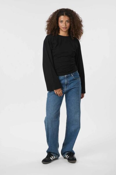 Paska boxy long tee sleeve asha Neo Noir