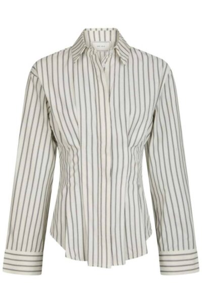 Lytra stripe shirt black Neo Noir