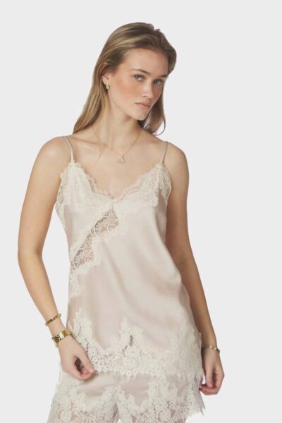 Viole lace top champagne Neo Noir