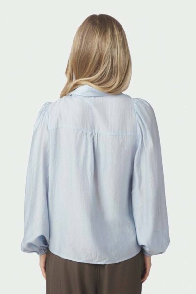 Selene crisp blouse light blue Neo Noir