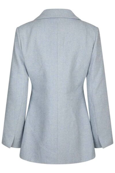 Bowie herringbone blazer light blue Neo Noir
