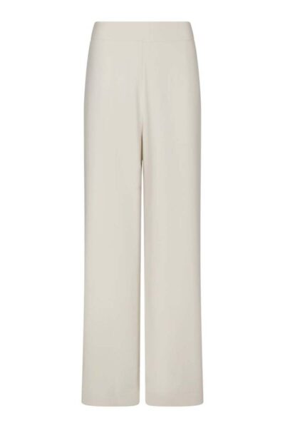 Lunet crepe pants ivory Neo Noir