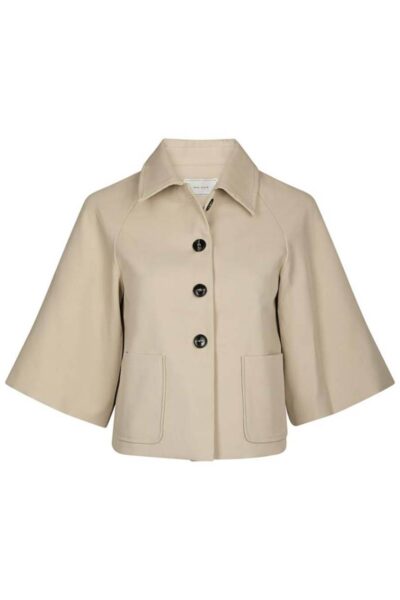 Rosemma trench mini jacket beige Neo Noir