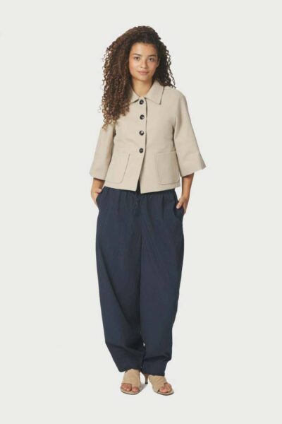 Rosemma trench mini jacket beige Neo Noir