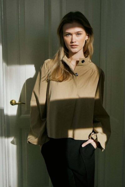 Tirsa twill jacket sand Neo Noir