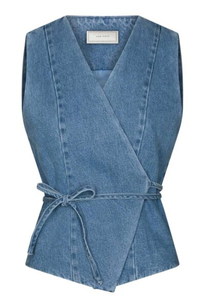 Samara deenim waistcoat blue Neo Noir