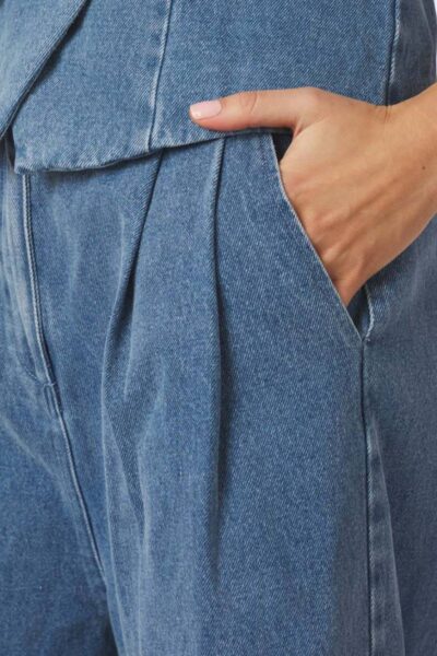 Rosel denim shorts blue Neo Noir