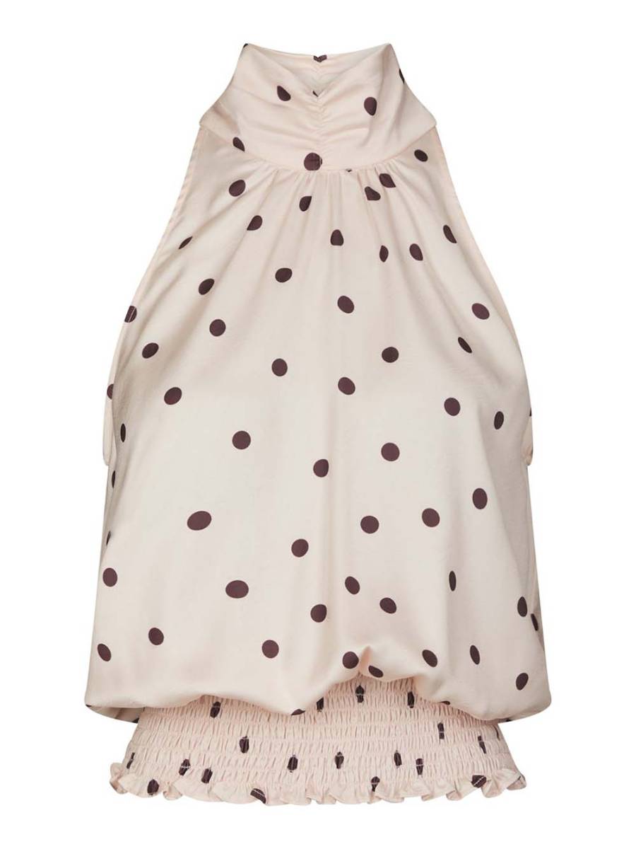 Jos big dot top light pink Neo Noir - Afbeelding 5