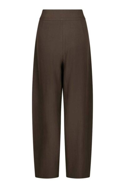 Lucille structure pants dark brown Neo Noir