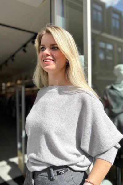 Sweater silver melange Noman’sland