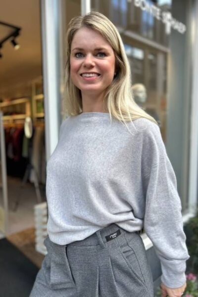 Sweater silver melange Noman’sland