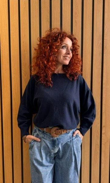 Sweater dark sapphire Noman’sland