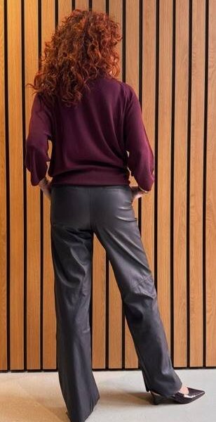Naomi pants brown Knit-ted