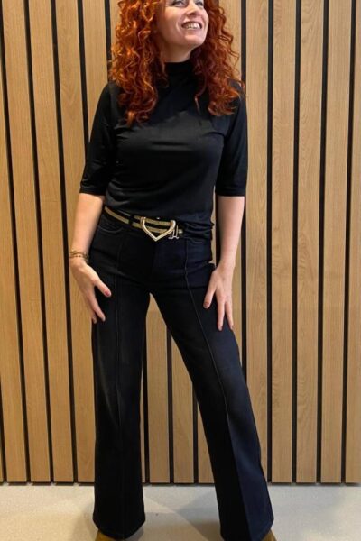 Emolana elastic belt C3 black Essentiel