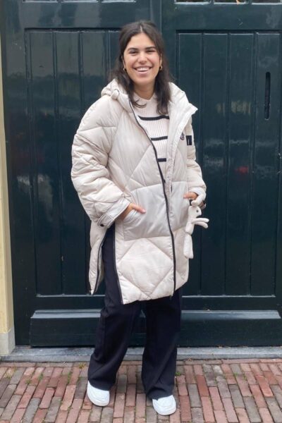 Jacket recycled pl. ecru Ottod’Ame Way Out