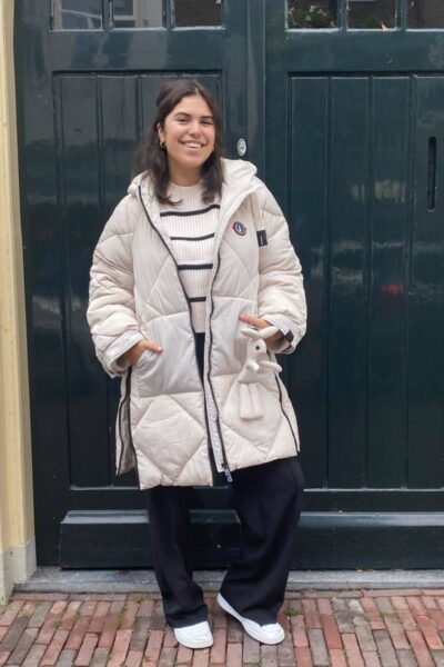 Jacket recycled pl. ecru Ottod’Ame Way Out