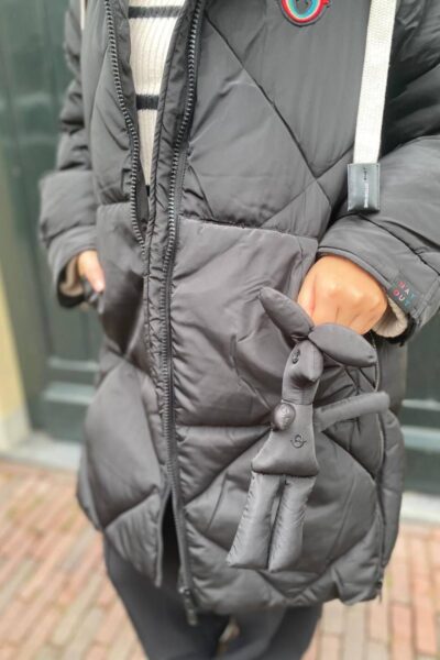 Jacket recycled pl. nero Ottod’Ame Way Out