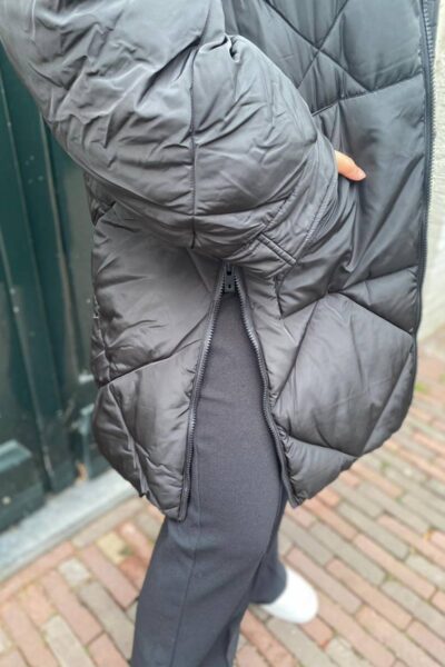 Jacket recycled pl. nero Ottod’Ame Way Out