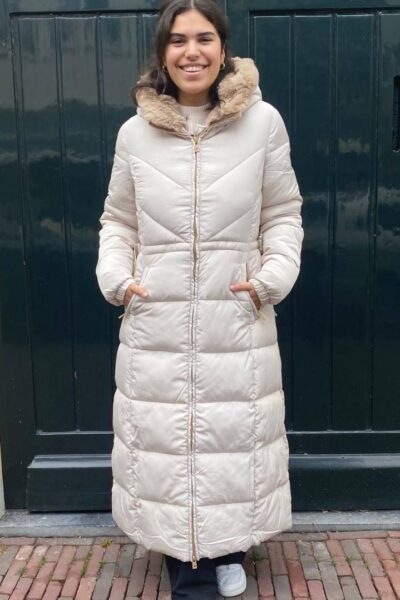 Jacket recycled pl. ecru/paper Ottod’Ame Way Out