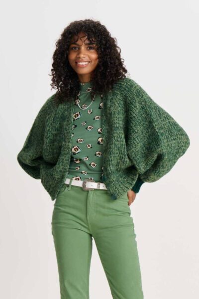 Cardigan mythical green Pom Amsterdam