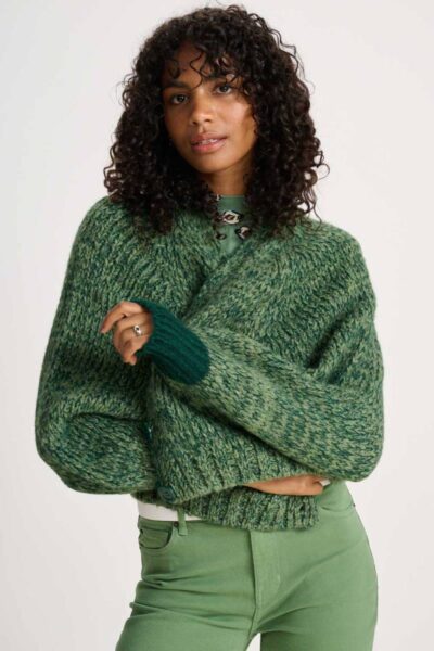 Cardigan mythical green Pom Amsterdam