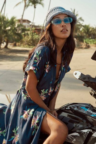 Lynn expressive flower dress Pom Amsterdam