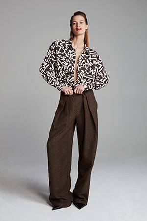 Winona pants brown Pom Amsterdam