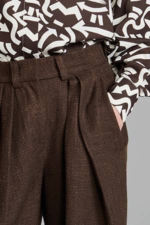 Winona pants brown Pom Amsterdam