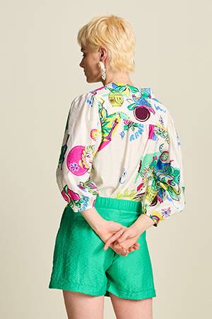 Sicilian love blouse multicolour Pom Amsterdam